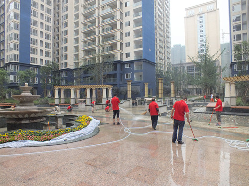 小區(qū)物業(yè)對(duì)石材的日常維護(hù)心得