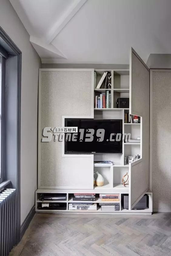 電視背景墻裝飾設計 不只一面石材墻壁這么簡單 電視背景墻