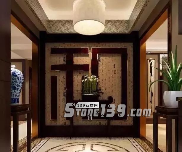 那些用石材裝飾的漂亮玄關(guān) 你心動了嗎?