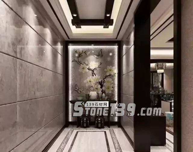 那些用石材裝飾的漂亮玄關(guān) 你心動了嗎?