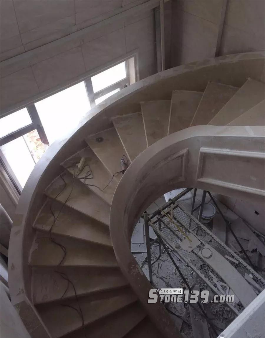 為什么旋轉樓梯一定要用石材？