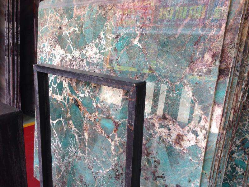 亞馬遜天然綠色石材工程案例,讓建筑空間更貼近自然