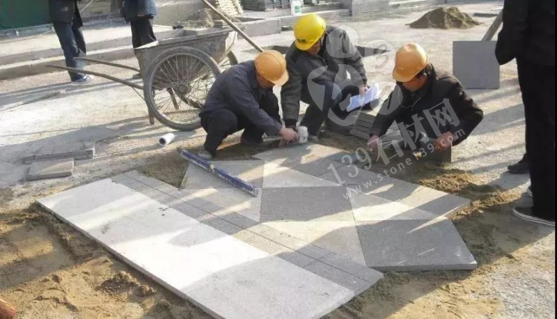 石材鋪裝施工