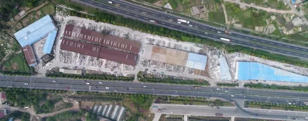 浙江新昌縣盛大石材市場(chǎng)違規(guī)被拆除