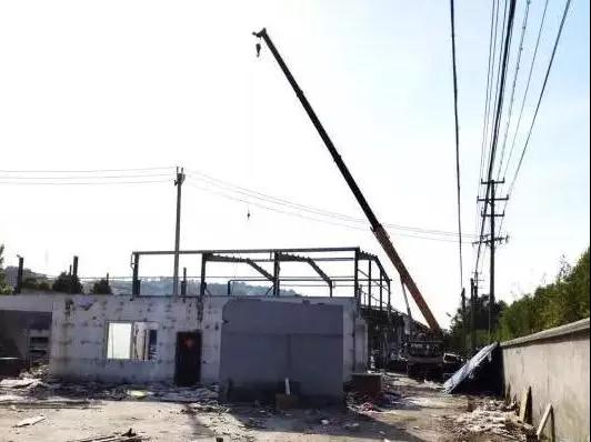浙江新昌縣盛大石材市場(chǎng)違規(guī)被拆除