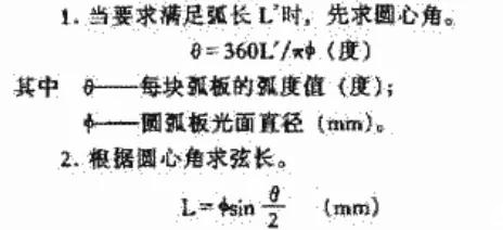 加工標(biāo)準(zhǔn)|鋸?fù)布庸な膱A柱弧板的工藝問題