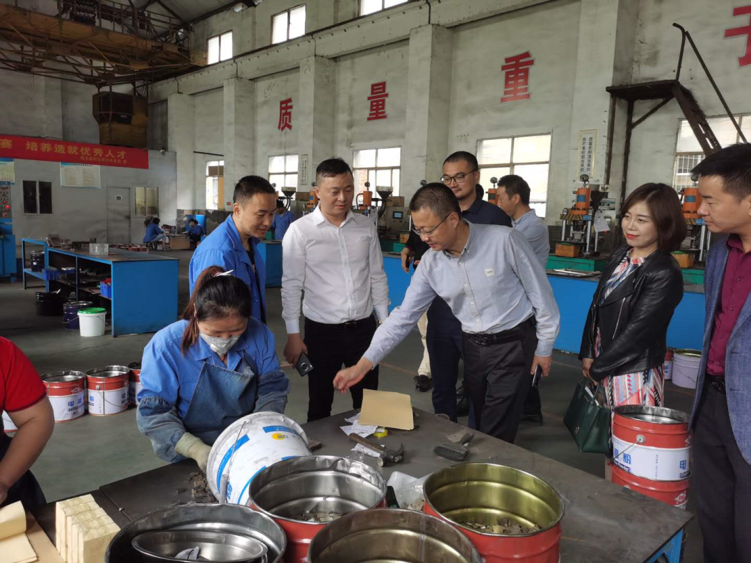 福建南安石材機械輔料產業聯合會赴鄂州金剛石產業集群參觀交流
