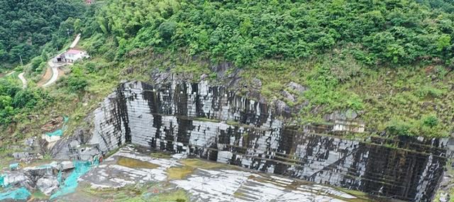岳西黑-安徽省安慶市岳西國產黑金沙花崗巖介紹