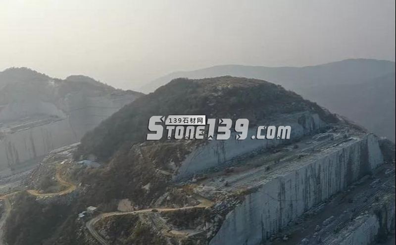 湖北芝麻灰產區之黃岡英山縣，英山芝麻灰花崗巖石材及礦山欣賞